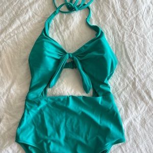 Aerie Keyhole One Piece Swim